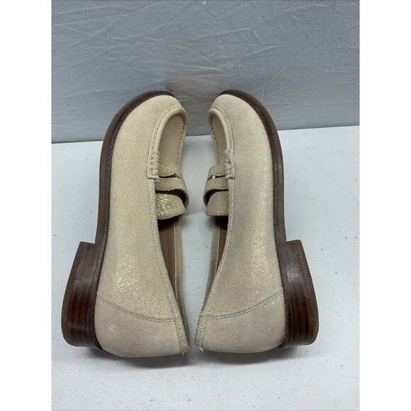 Vionic Waverly‎ Loafers Nubuck Brushed Leather Metallic gray Women’s 6.5 - Picture 6 of 9